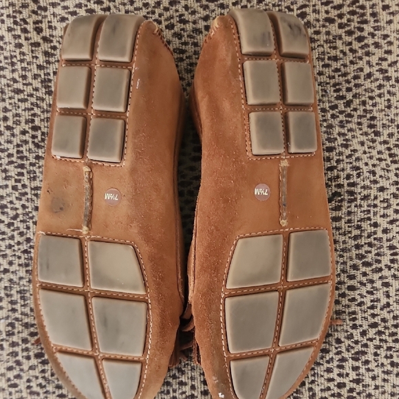Tory Burch Brown Suede Women's Loafers - Picture 3 of 5